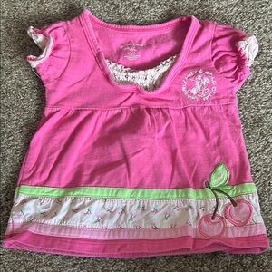 Toddler Vintage Beverly Hills Polo Cherry Top